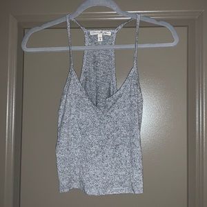Express Heather Gray Racerback Tank Top | Size:M